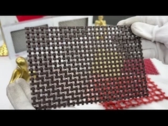 Mái lưới sợi dệt kiến trúc cổ 3.5mm XY 3015 thép không gỉ