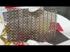 Đơn giản dệt kiến trúc dệt dây lưới bảng 3.3mm bề mặt sạch