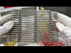 SHUOLONG Nội thất thép không gỉ lưới dệt lớp phủ tấm chống va chạm