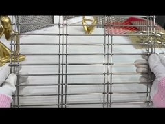 Trang trí mặt tiền kiến trúc Woven Wire Mesh Ginning Dây dệt linh hoạt