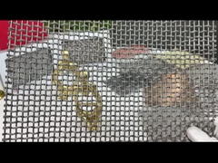 Vải lưới kim loại linh hoạt kiến trúc SS310 vải đơn giản