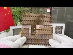 6.5ft kim loại nhôm trang trí dệt dây lưới 26% Khu vực mở