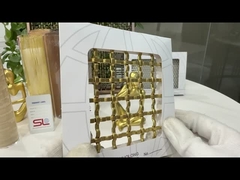 3 × 6m SGS Khóa Crimp Wire Mesh Square Stainless Steel Woven Metal Mesh