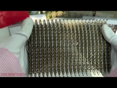 Tự do dầu công nghiệp đan dây lưới sóng lanh dây kim loại lưới đai