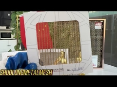 Dây vải kim loại nhiều lớp bằng lưới 0,2mm cho các ứng dụng kính nhiều lớp