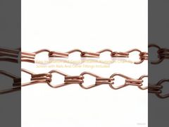 Lắp đặt dễ dàng và thông gió tốt Màn chắn ruồi bằng xích nhôm với thanh ray và các phụ kiện khác đi kèm