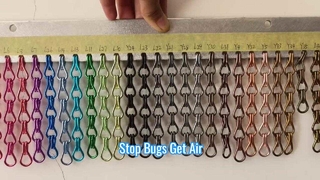 Màn chắn ruồi bằng nhôm chống côn trùng