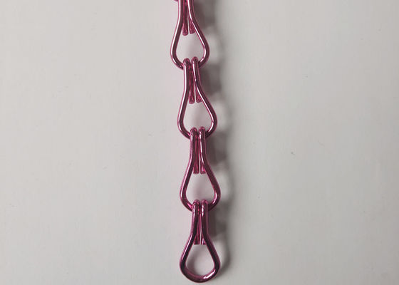 90*214cm Màn hình treo bằng nhôm xích cho rèm cửa nhiều màu