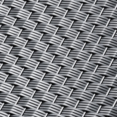 Tấm kim loại dệt bằng thép mạ kẽm Đường kính dây 0,5mm-6 mm