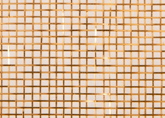 Lưới kim loại thủy tinh nhiều lớp 120m X 2,5m Màu đồng Đồng tốt