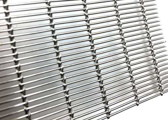 Dây cáp dệt Ss316l Lưới kim loại mở rộng kiến ​​trúc cho mặt tiền