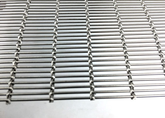 Dây cáp dệt Ss316l Lưới kim loại mở rộng kiến ​​trúc cho mặt tiền