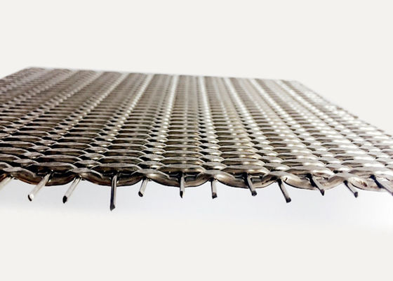 Lưới kim loại ốp SS304 SS316 Độ dày 3,5 mm Lưới dệt trang trí