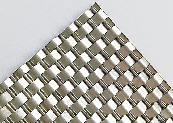 Lưới thép kiến ​​​​trúc dệt bằng thép không gỉ 4.0mm để trang trí thang máy