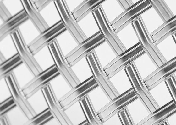 Lưới kiến ​​​​trúc rộng 0,5m-2,0m Kích thước mở 1,2mm-5,0mm