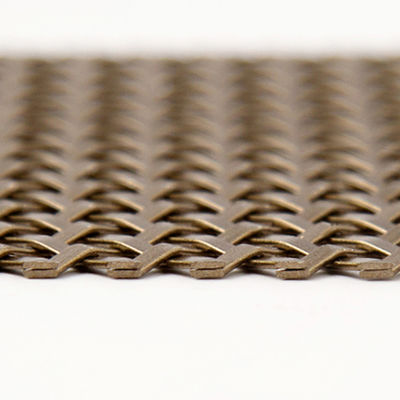 Nhôm đồng thau trang trí lưới dệt Anodizing bền