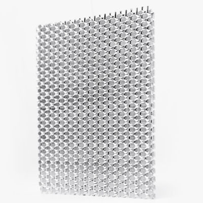 Vải lưới dệt trang trí bằng sắt mạ kẽm 0,5m-2,0m để lọc