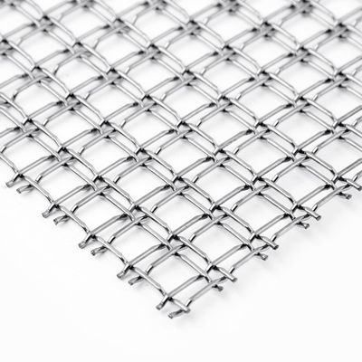 Dệt dây lưới thép không gỉ trang trí Anodizing vuông