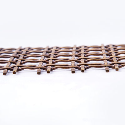 Twill Weave Lưới dệt dây trang trí Bề mặt được đánh bóng Chiều rộng 1m-2m