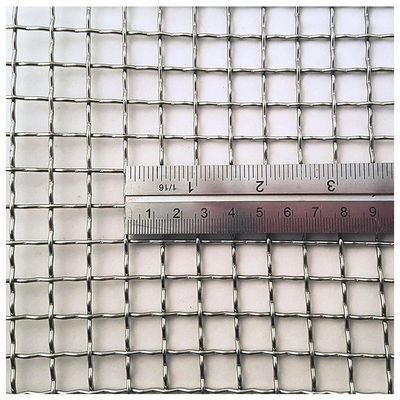 Thép không gỉ kẽm khóa Crimp Wire Mesh Cartons đóng gói 2,5mm Dia