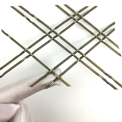 Kháng nhiệt Twill Weave Woven Wire Mesh Panel Thép