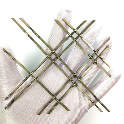 Kháng nhiệt Twill Weave Woven Wire Mesh Panel Thép