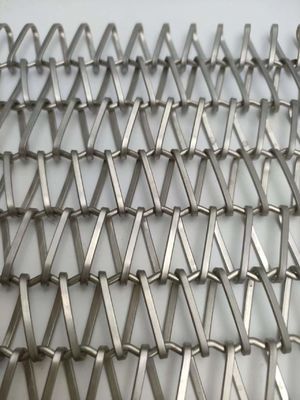 Stainless Steel Spiral Wire Mesh Chống ăn mòn Lớp phủ kẽm