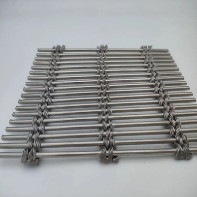 Thiết kế nội thất Stainless Steel Wire Metal Mesh Diameter 0.025-2mm twill weave