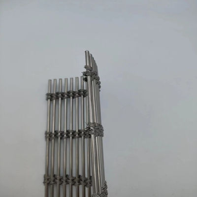 Thiết kế nội thất Stainless Steel Wire Metal Mesh Diameter 0.025-2mm twill weave