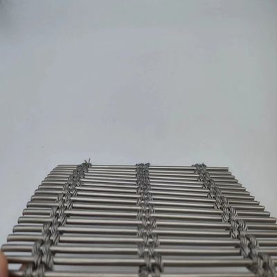 Thiết kế nội thất Stainless Steel Wire Metal Mesh Diameter 0.025-2mm twill weave