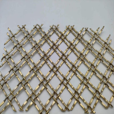 400 Mesh Pvd vàng trang trí kim loại lưới cho các ứng dụng thương mại