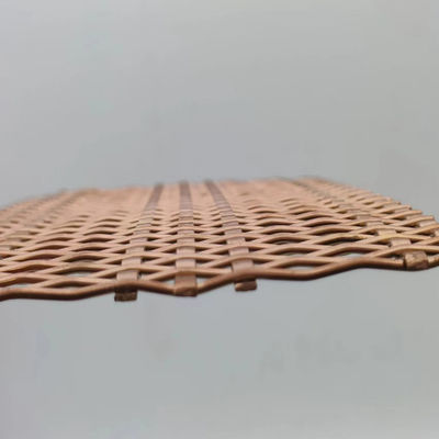 Đồng màu thép dây trang trí dây lưới màn hình PVC phủ