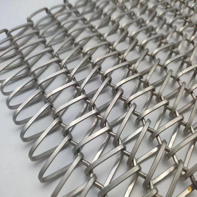 Mạng lưới dây xoắn ốc linh hoạt Kháng ăn mòn 0,5m-2,0m Độ rộng