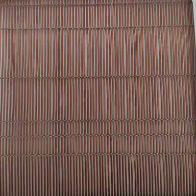 1-2m Độ rộng kính Laminated Wire Mesh Màu đỏ Đổi trang trí