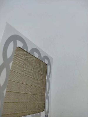 0.6mm Độ dày Laminated Glass Metal Mesh trang trí cho công nghiệp