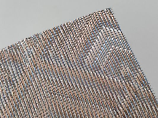 0.8mm Độ dày Laminated Mesh Glass Pvdf Lớp phủ cho công nghiệp