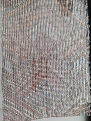 0.8mm Độ dày Laminated Mesh Glass Pvdf Lớp phủ cho công nghiệp