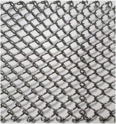 Đồng đánh bóng kết thúc kiến trúc mở rộng kim loại lưới với Twill kiểu dáng dệt