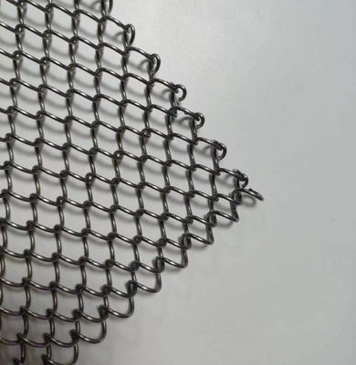 Đồng đánh bóng kết thúc kiến trúc mở rộng kim loại lưới với Twill kiểu dáng dệt
