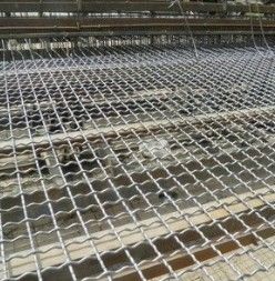 30m OEM Ống lưới sợi nhựa nhựa trong sàng lọc và lọc