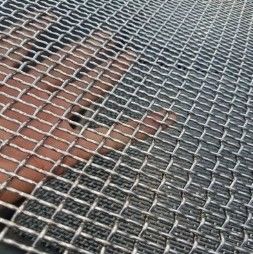 OEM PVC phủ khóa Crimp Wire Mesh cho các sản phẩm hiệu suất cao