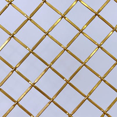 Mái lưới sợi trang trí được đánh bóng 0.5-2mm Độ dày thân thiện với môi trường