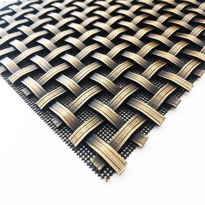 2-6mm Mesh kích thước lưới kim loại trang trí trong hình dạng lỗ vuông
