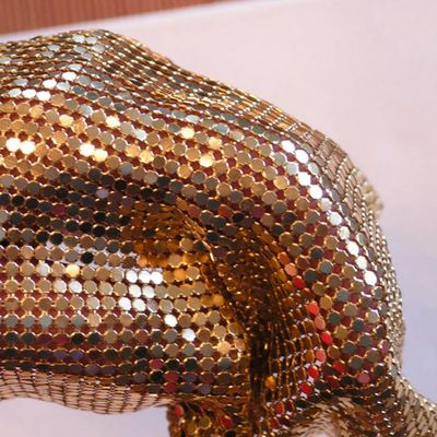 Ống trang trí kim loại nhôm vải dán chống dầu kim loại lưới quần áo