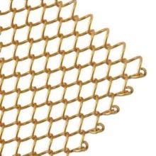 Thép không gỉ Ring Mesh màn với 2,2kg/m2 trọng lượng