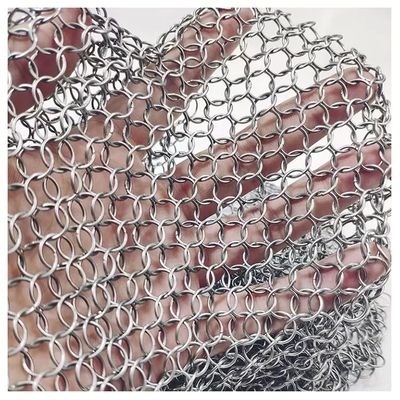 Màn hình / rèm lọc ánh sáng Ring Link Mesh rèm với 1mm Wire Guague