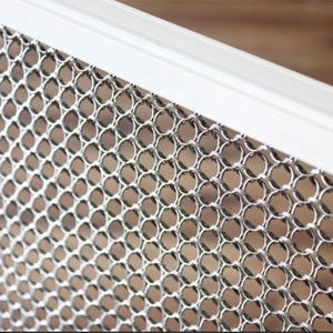 Thép không gỉ Ring Mesh màn với 2,2kg/m2 trọng lượng