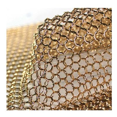 Thép không gỉ Ring Mesh màn với 2,2kg/m2 trọng lượng