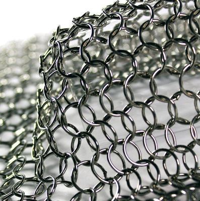 Màn hình / rèm lọc ánh sáng Ring Link Mesh rèm với 1mm Wire Guague