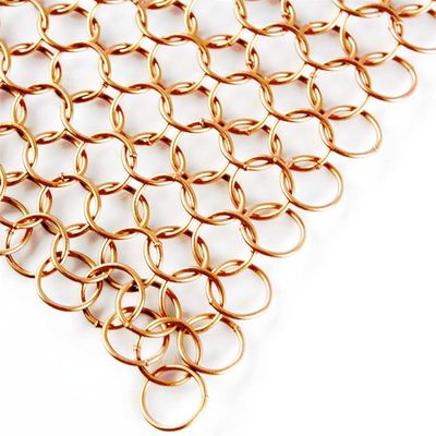 Màn hình / rèm lọc ánh sáng Ring Link Mesh rèm với 1mm Wire Guague